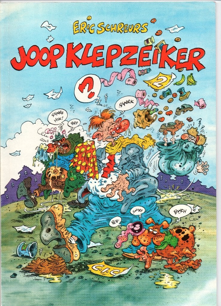 Joop Klepzeiker 2 - Eric Schreurs, Gelezen, Eric Schreurs, Eén stripboek, Ophalen of Verzenden