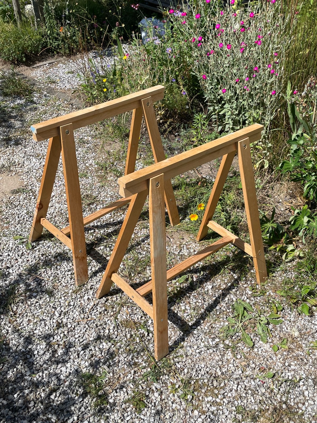 IKEA Vika Lilleby schragen - set van 2, Ophalen, Tafelpoot, Gebruikt, Minder dan 50 cm