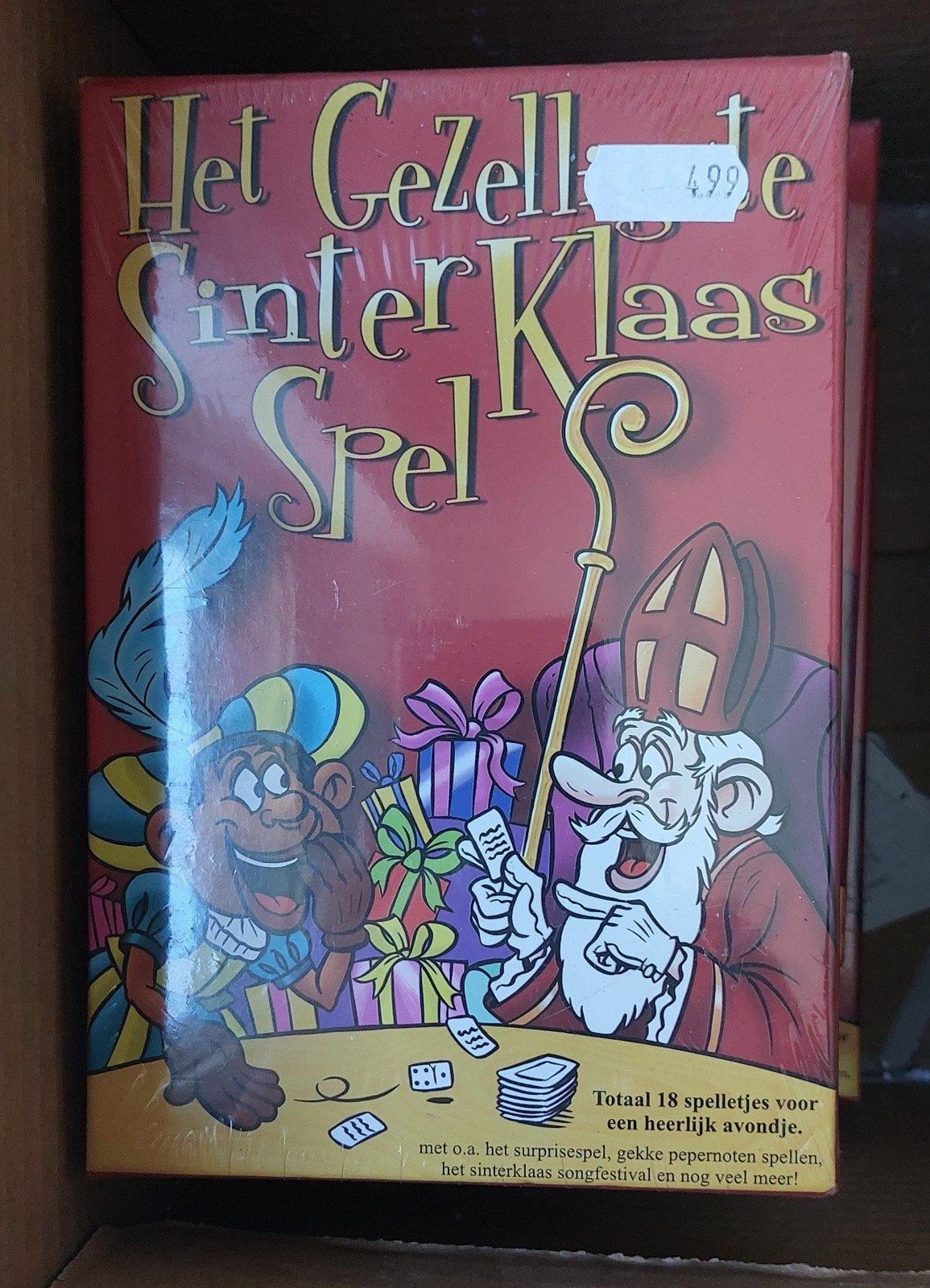 6 stuks van Het Gezelligste Sinterklaas Spel - Nieuw, Drie of vier spelers, Ophalen of Verzenden, Nieuw, Onbekend