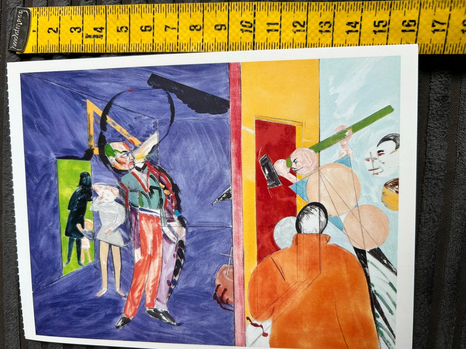 633. Kunstkaart R.B.Kitaj, Ophalen of Verzenden, Ongelopen