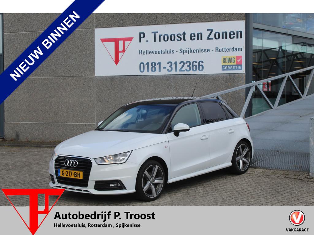 Audi A1 Sportback 1.0 TFSI S-Line Stoelverwarming/Climate co, Auto's, Audi, Voorwielaandrijving, 12 maanden, Stof, 4 stoelen