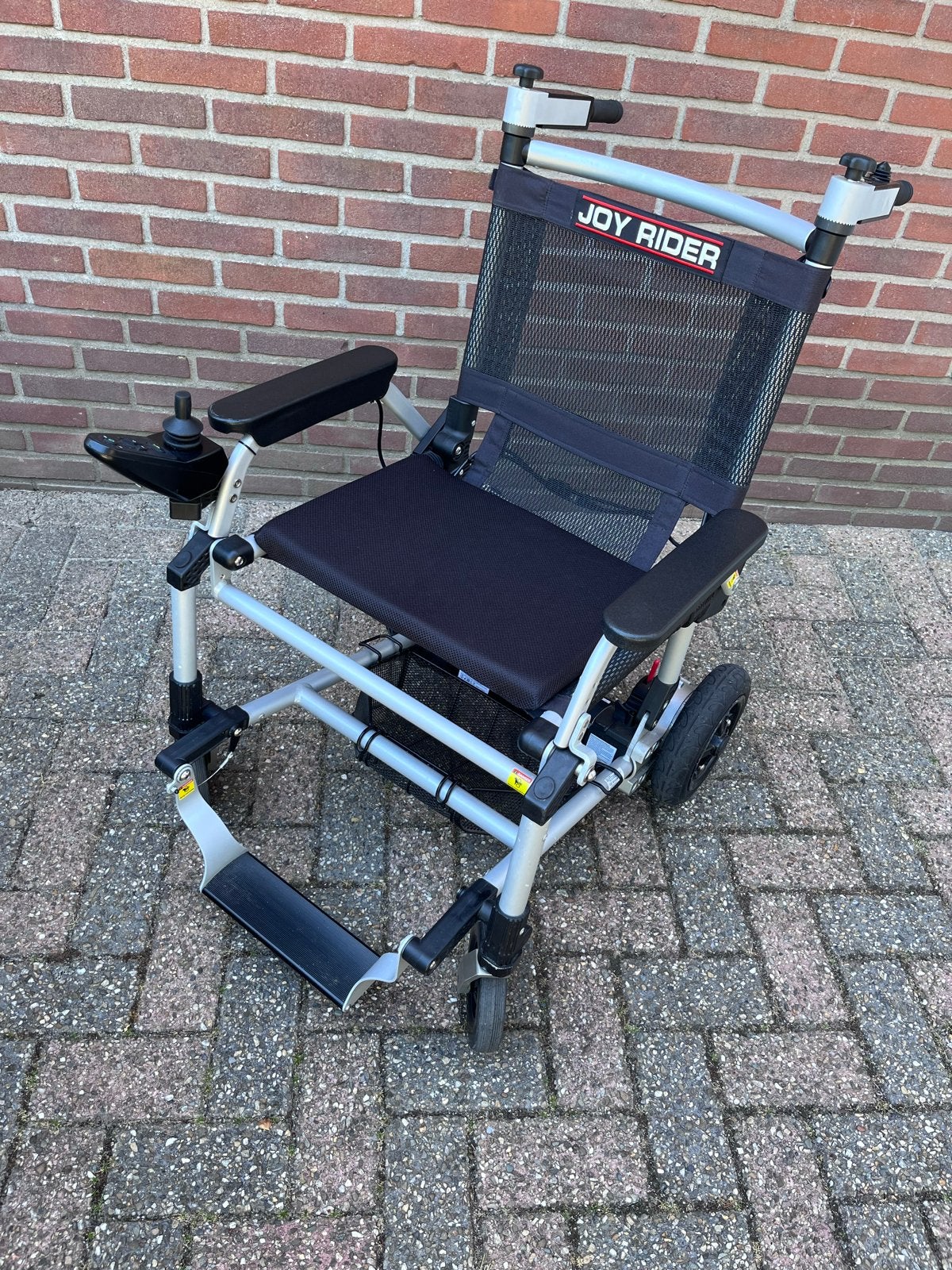 Elektrische rolstoel JoyRider fabr.E Abililty, Diversen, Rolstoelen, Ophalen, Inklapbaar, Zo goed als nieuw, Elektrische rolstoel