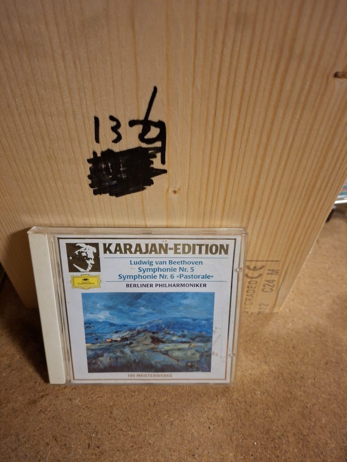 Beethoven: Symfonie nr. 5 & 6 'Pastorale' - Karajan-Edition, Gebruikt, Symfonie, Ophalen of Verzenden, Classicisme