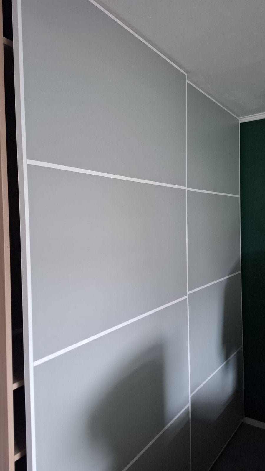 IKEA PAX Schuifdeuren met ophangsysteem (2x1 meter), Ophalen, 200 cm of meer, Zo goed als nieuw, 200 cm of meer