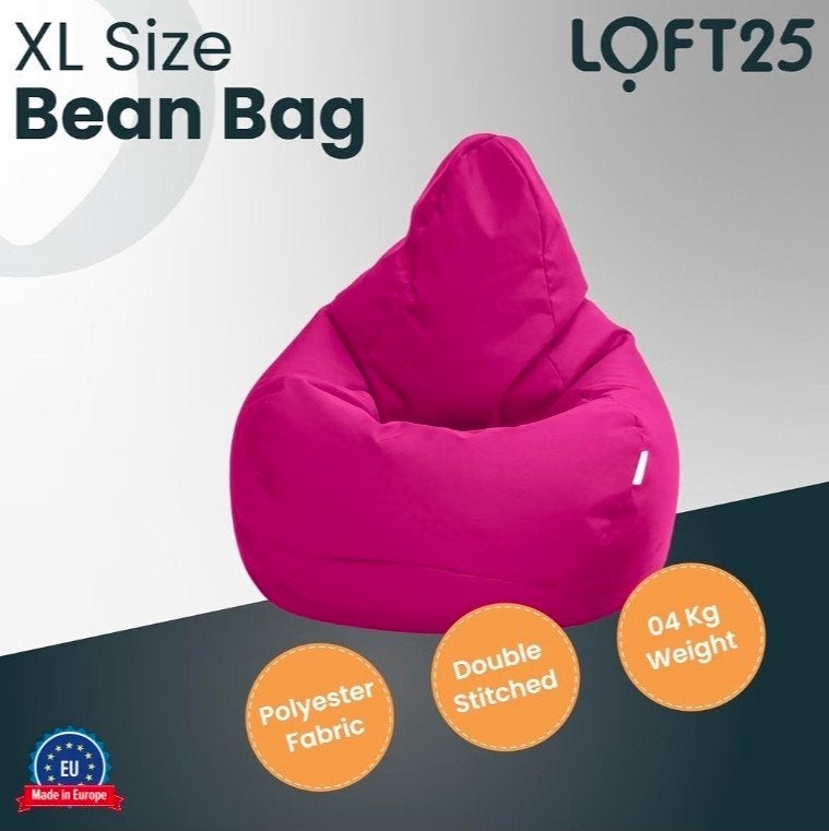 XL zitzak, Huis en Inrichting, Ophalen, Zo goed als nieuw, Roze