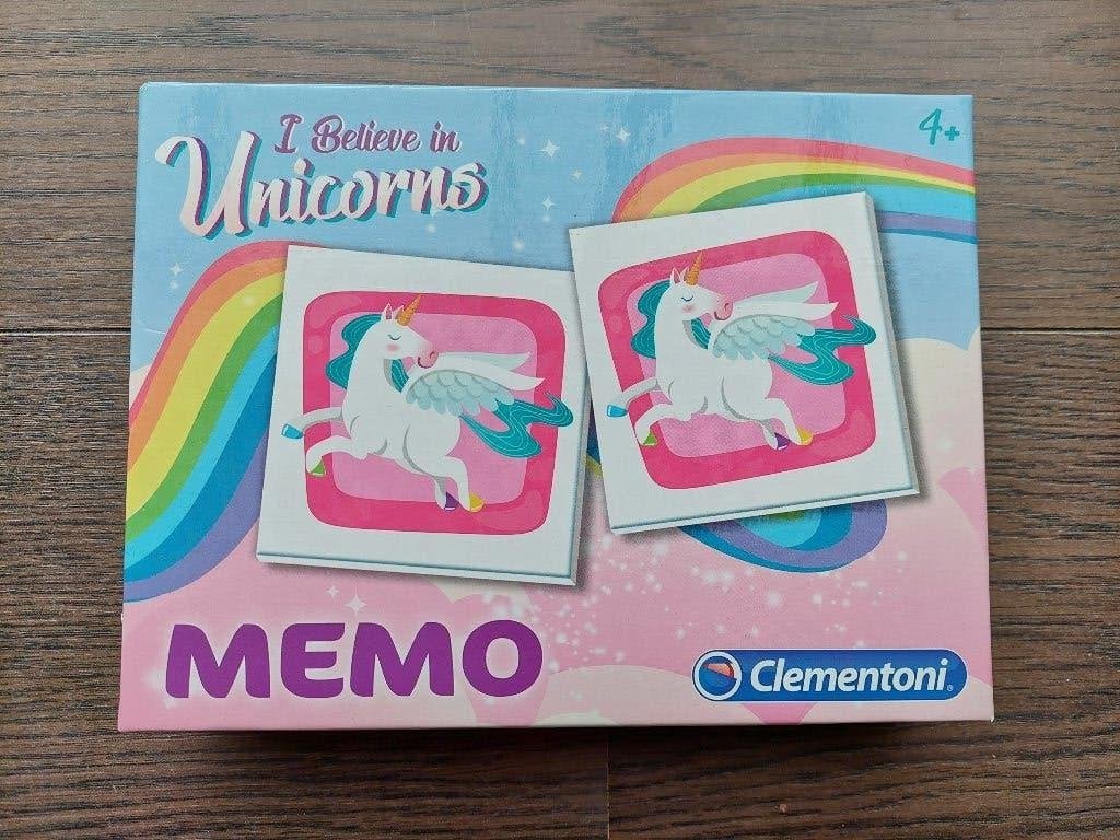 Memory - I believe in unicorns - 4+, Ophalen of Verzenden, Gebruikt