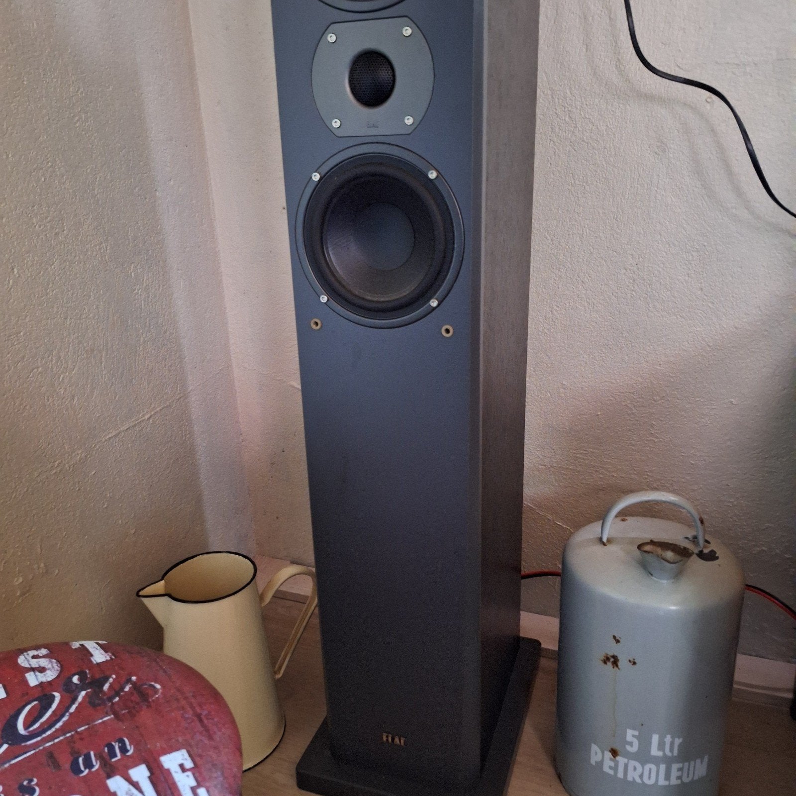 ELAC FS 57 Vloerstaande Luidspreker - 80-120 Watt, Vloerstaande luidspreker, Gebruikt, 60 tot 120 watt, Ophalen