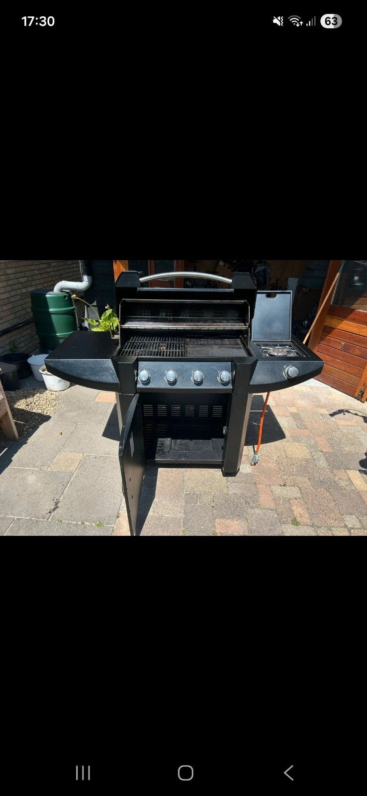 Boretti gas BBQ, Tuin en Terras, Ophalen