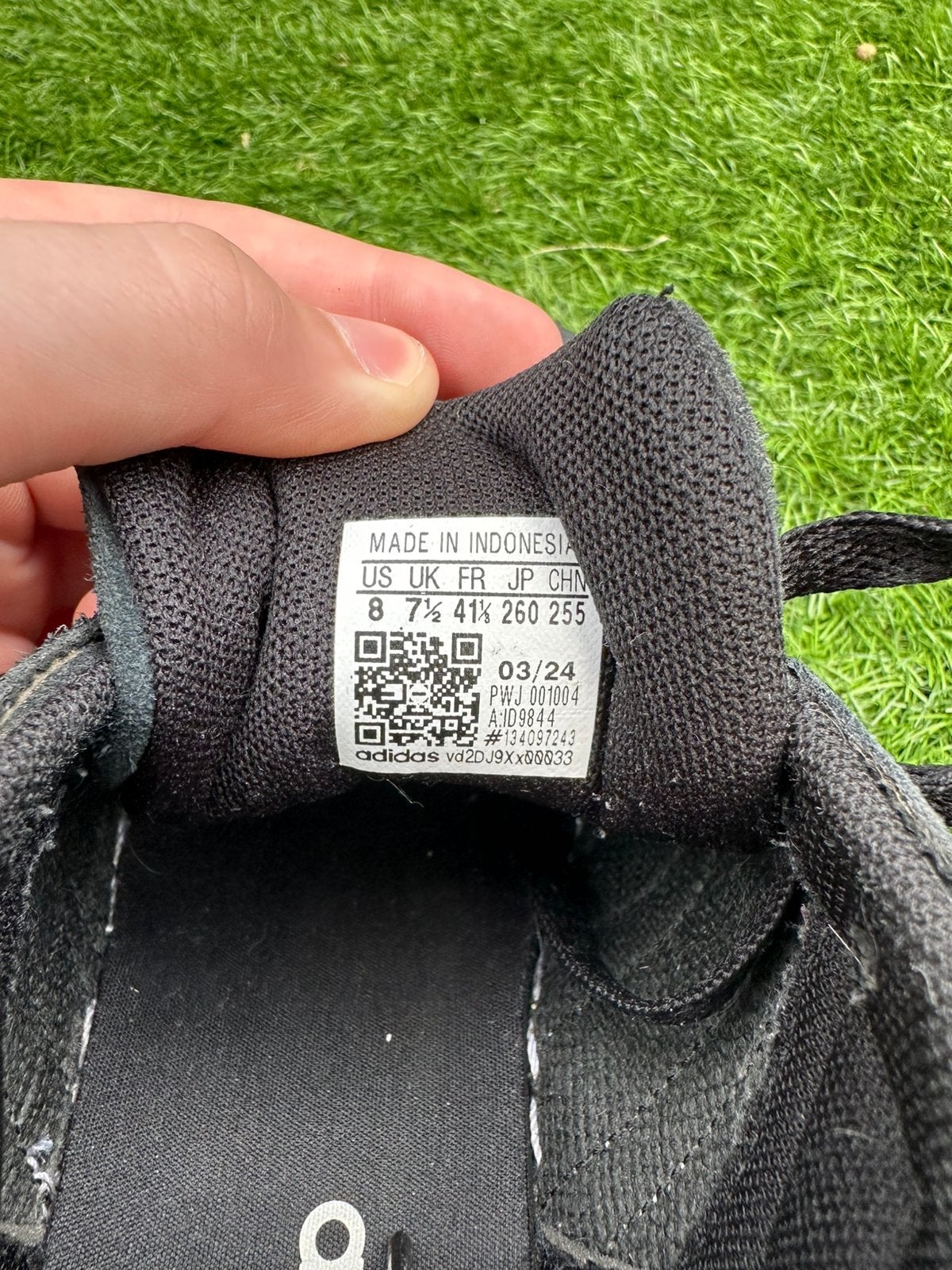 Adidas campus, Zwart, Boots, Ophalen of Verzenden, Zo goed als nieuw
