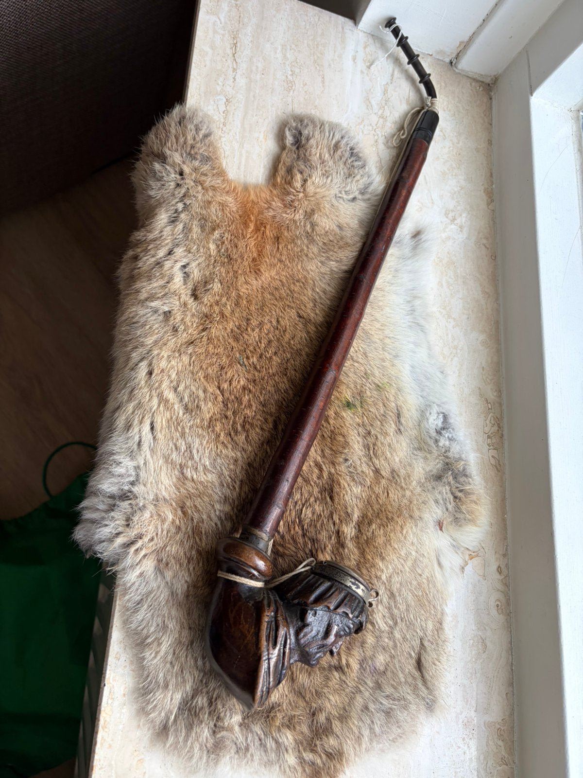 Antiek Jagers pijp, Ophalen of Verzenden