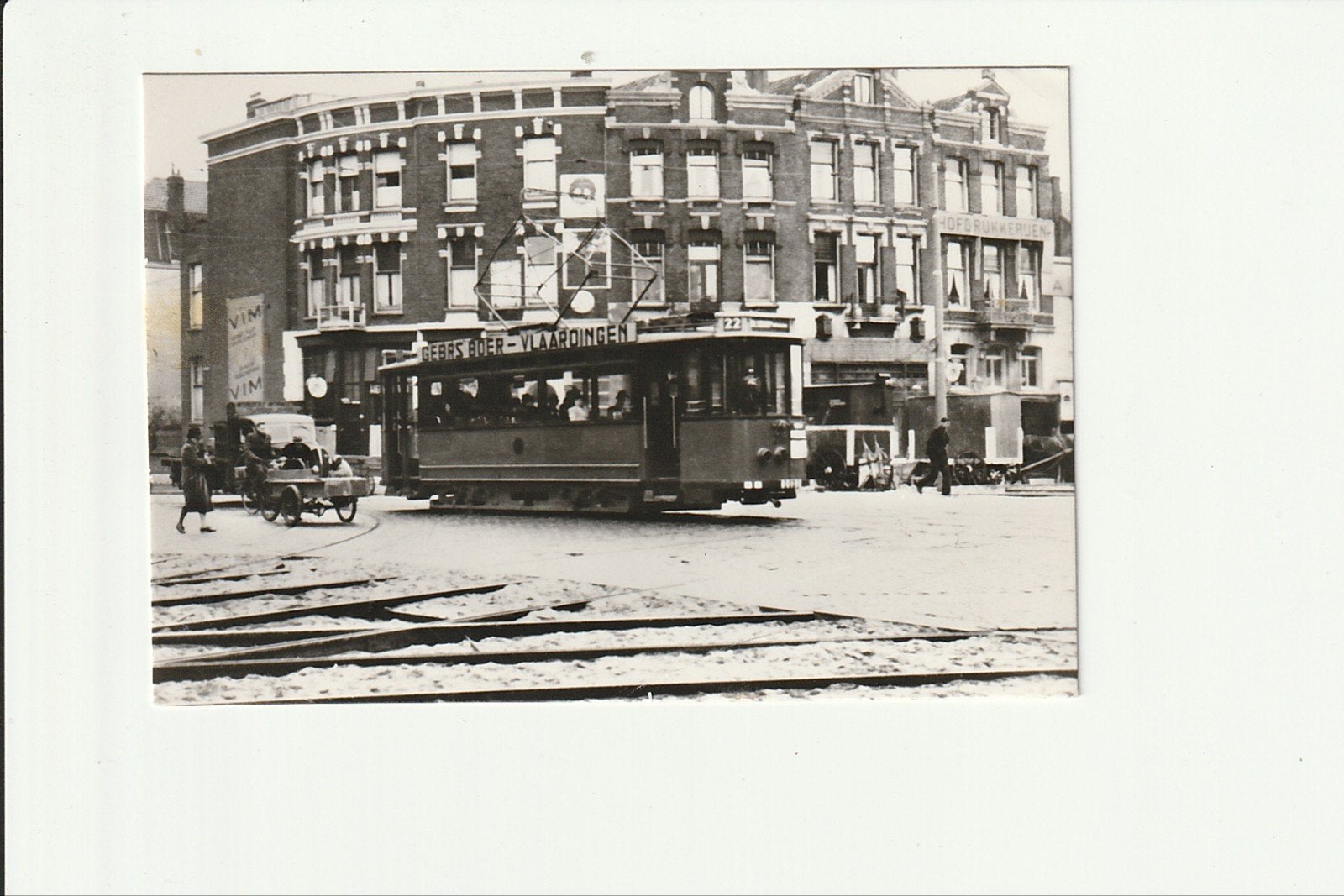 ROTTERDAM EN Z'N TRAM 263 BERGWEG SCHIEKADE ELECTRISCHE TRAM, Foto, Ophalen of Verzenden, Zo goed als nieuw, 1940 tot 1960