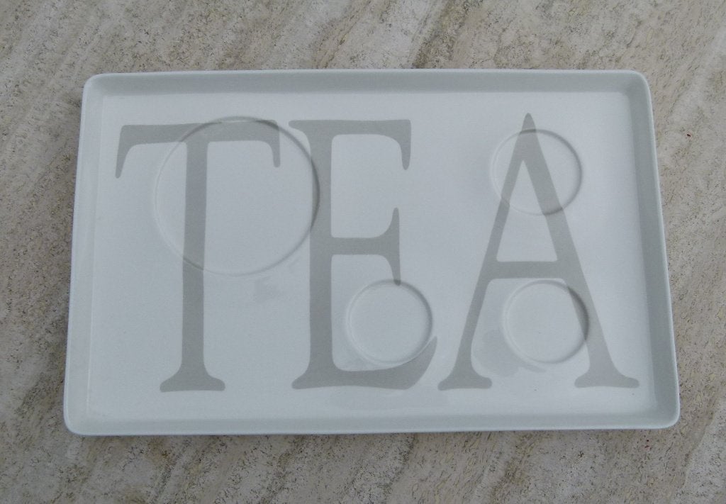 Riviera Maison Tea Serving Tray Say Cheese Cover Mokken P&Z, Overige merken, Nieuw, Ophalen of Verzenden, Modern