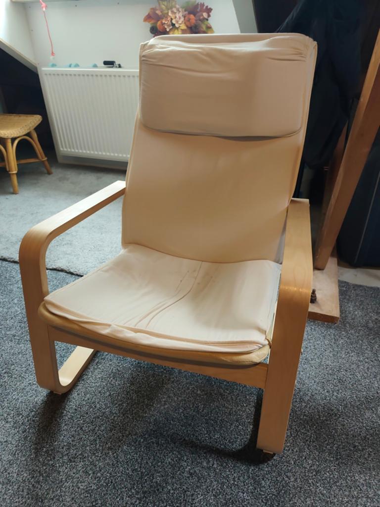 Gebruikt Ikea fauteuil, Ophalen, Gebruikt, 75 tot 100 cm, Stof