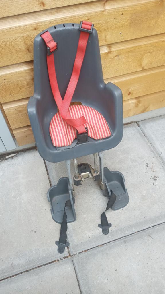 Bobike voorzitje fietsstoeltje compleet, Ophalen, Gebruikt, Voorzitje, Bobike