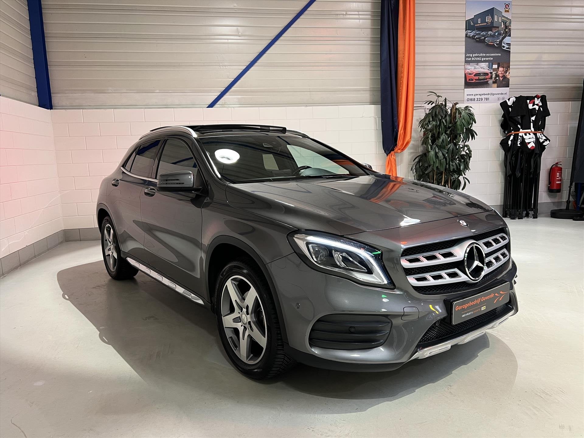 Mercedes GLA-Klasse 200 156pk AMG, 7G-DCT Panorama, Carplay,, Dealer onderhouden, Gebruikt, 715 kg, 1595 cc