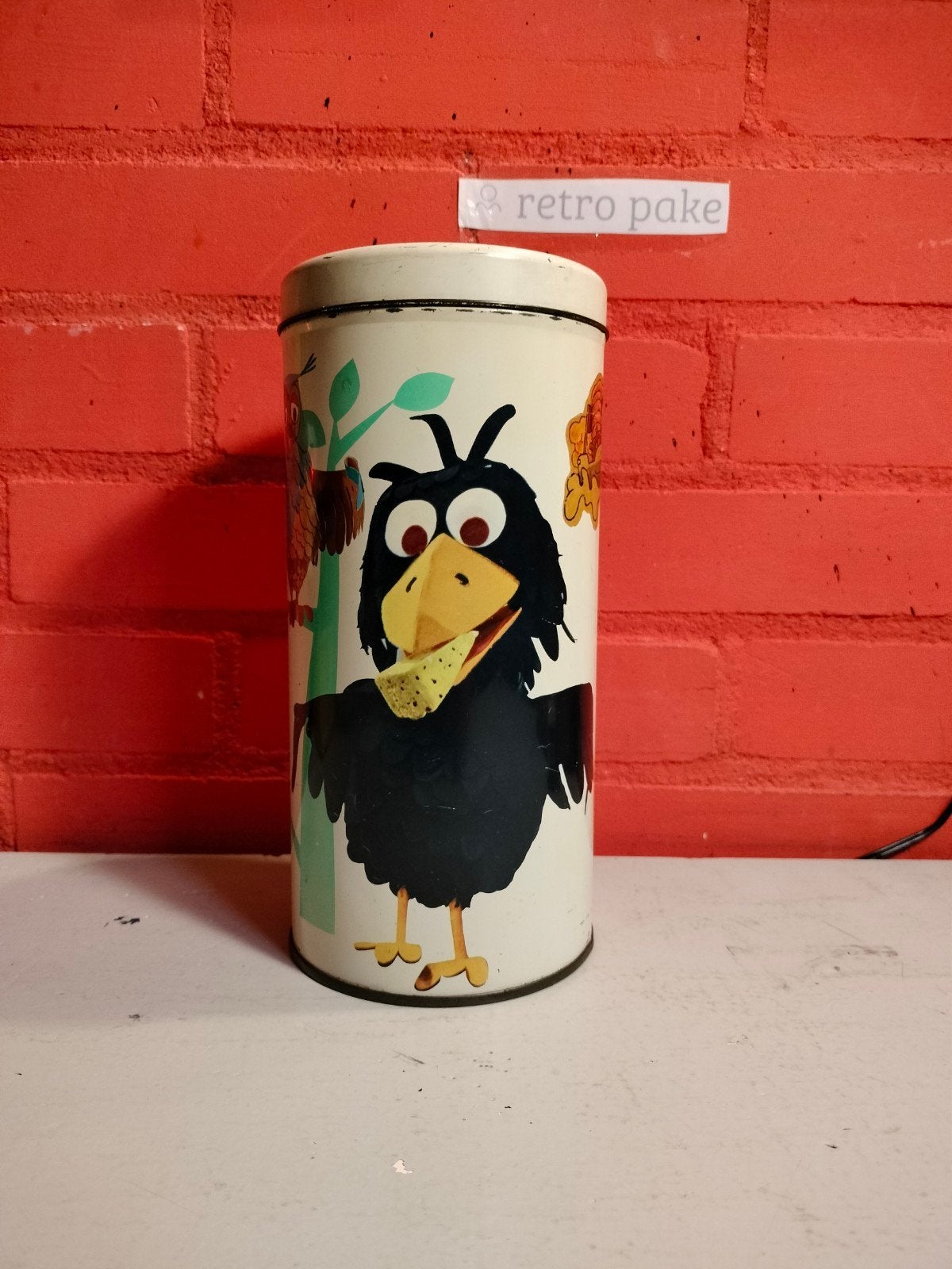 Vintage Bolletje Beschuitbus Fabeltjeskrant, Ophalen of Verzenden