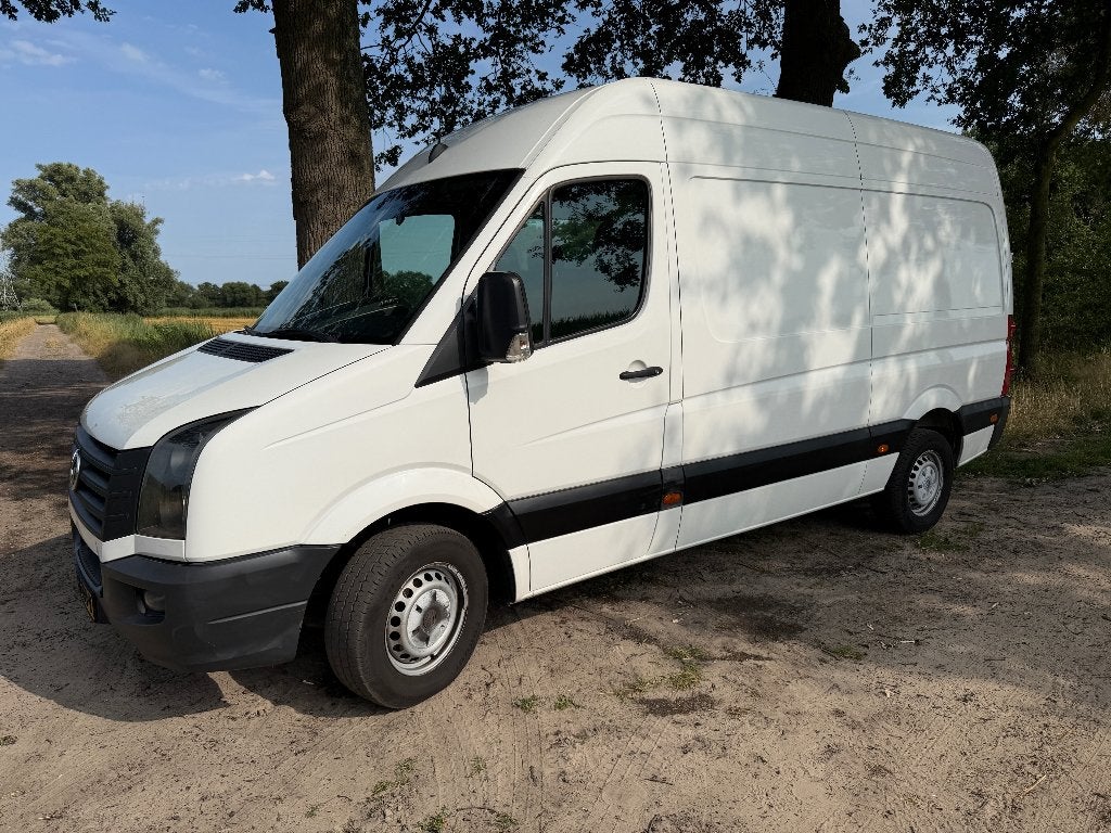 VW Crafter 2.0 TDI 3,5T Airco - Cruise control - Carplay, Euro 5, Zwart, 4 cilinders, Volkswagen