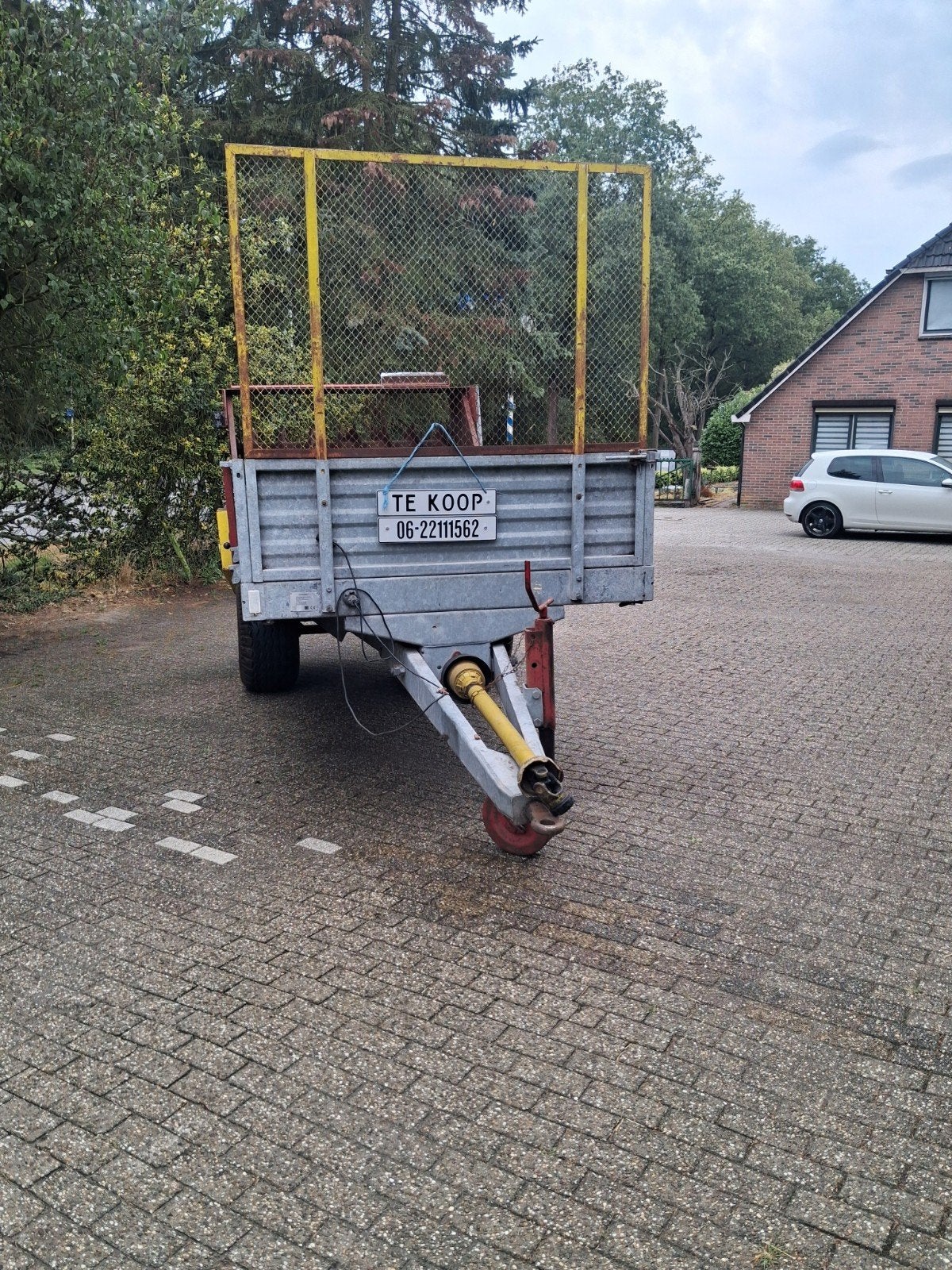 mestrooier mestwagen, Auto diversen, Aanhangers en Bagagewagens, Ophalen of Verzenden