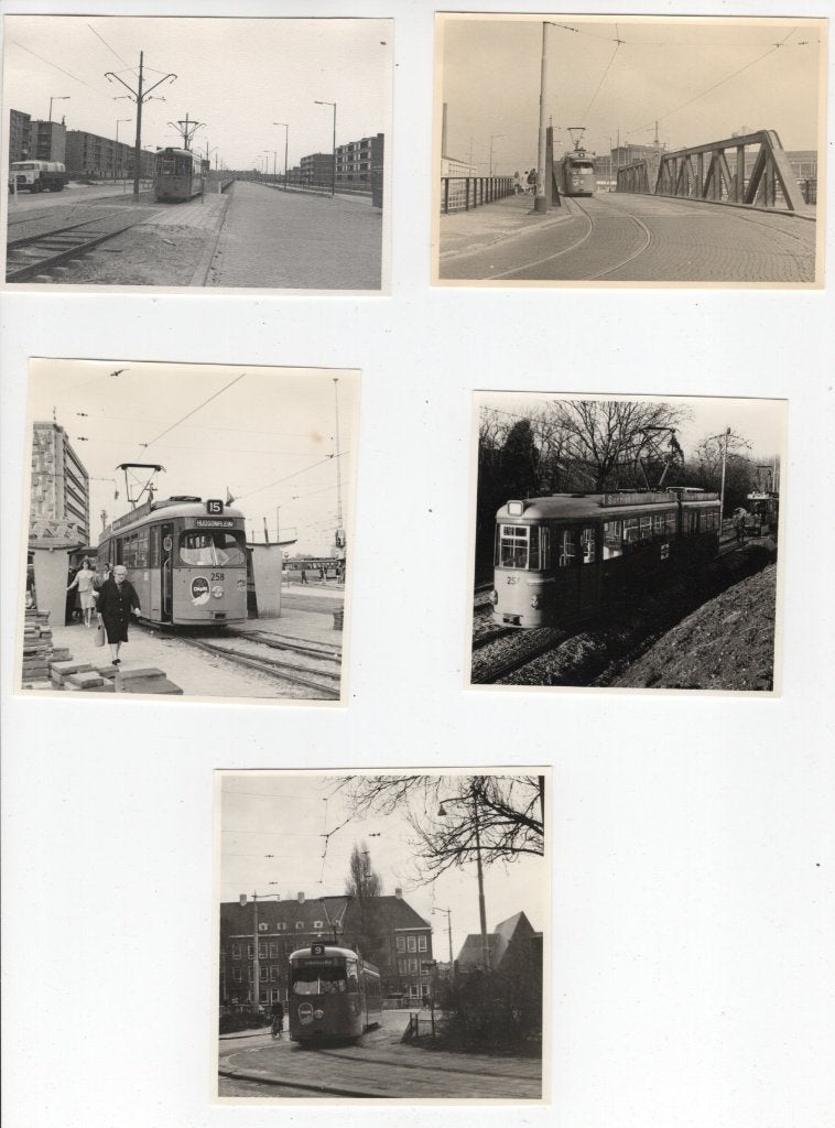 Rotterdam Tram RET Düwags 8, Verzenden, Gebruikt, Tram, Kaart of Prent