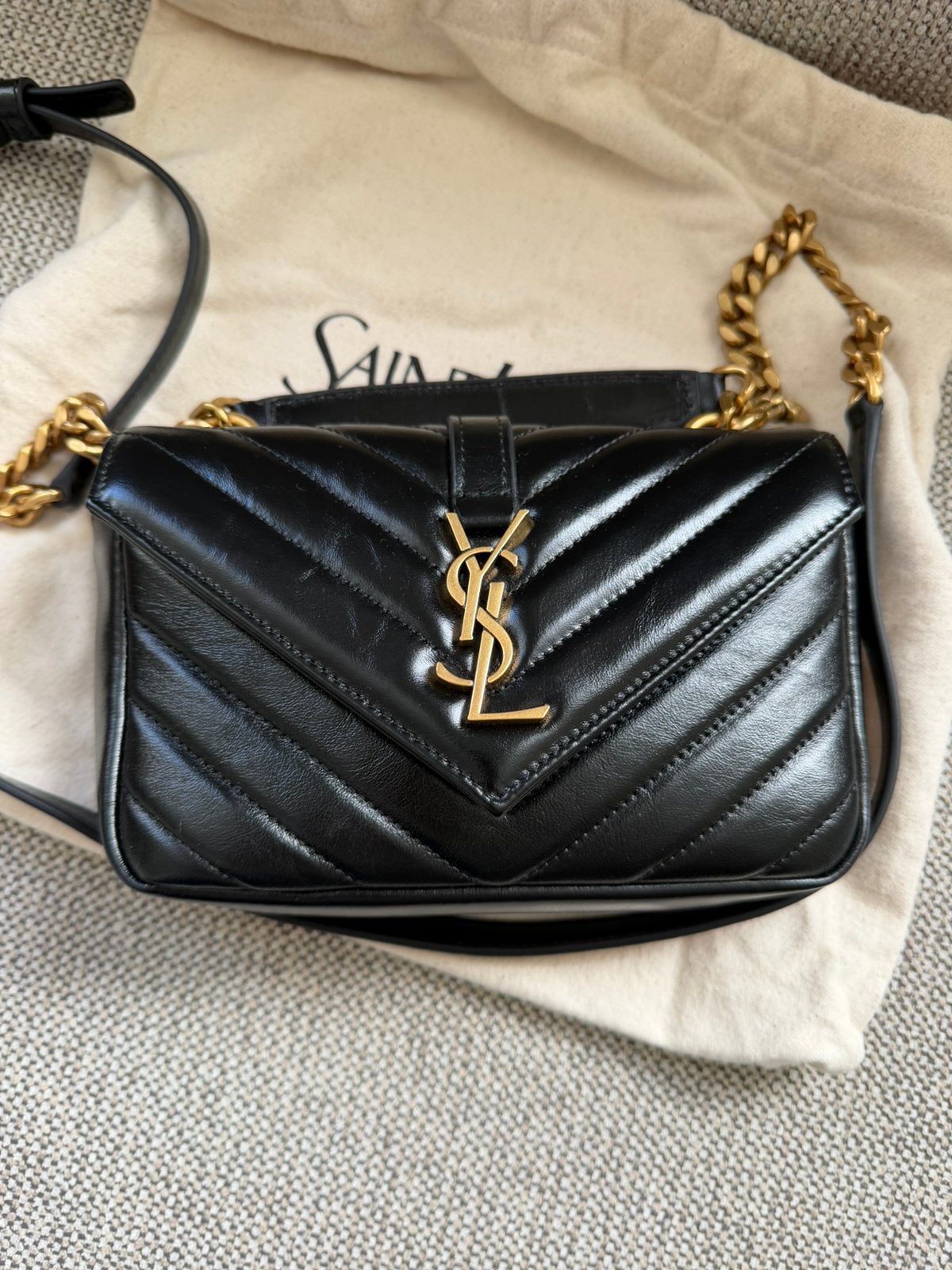 YSL leren tas, Sieraden, Tassen en Uiterlijk, Ophalen of Verzenden, Nieuw