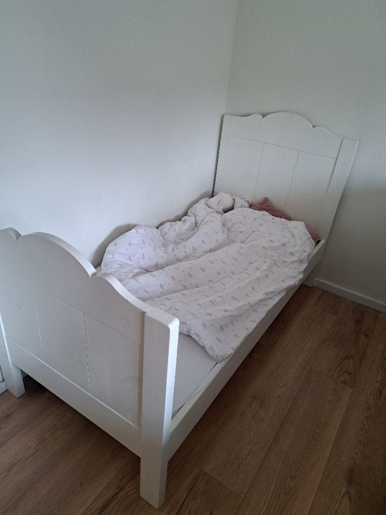 peuter/kleuter bed, Kinderen en Baby's, Kinderkamer | Bedden, Gebruikt, 70 tot 85 cm, 140 tot 160 cm, Ophalen