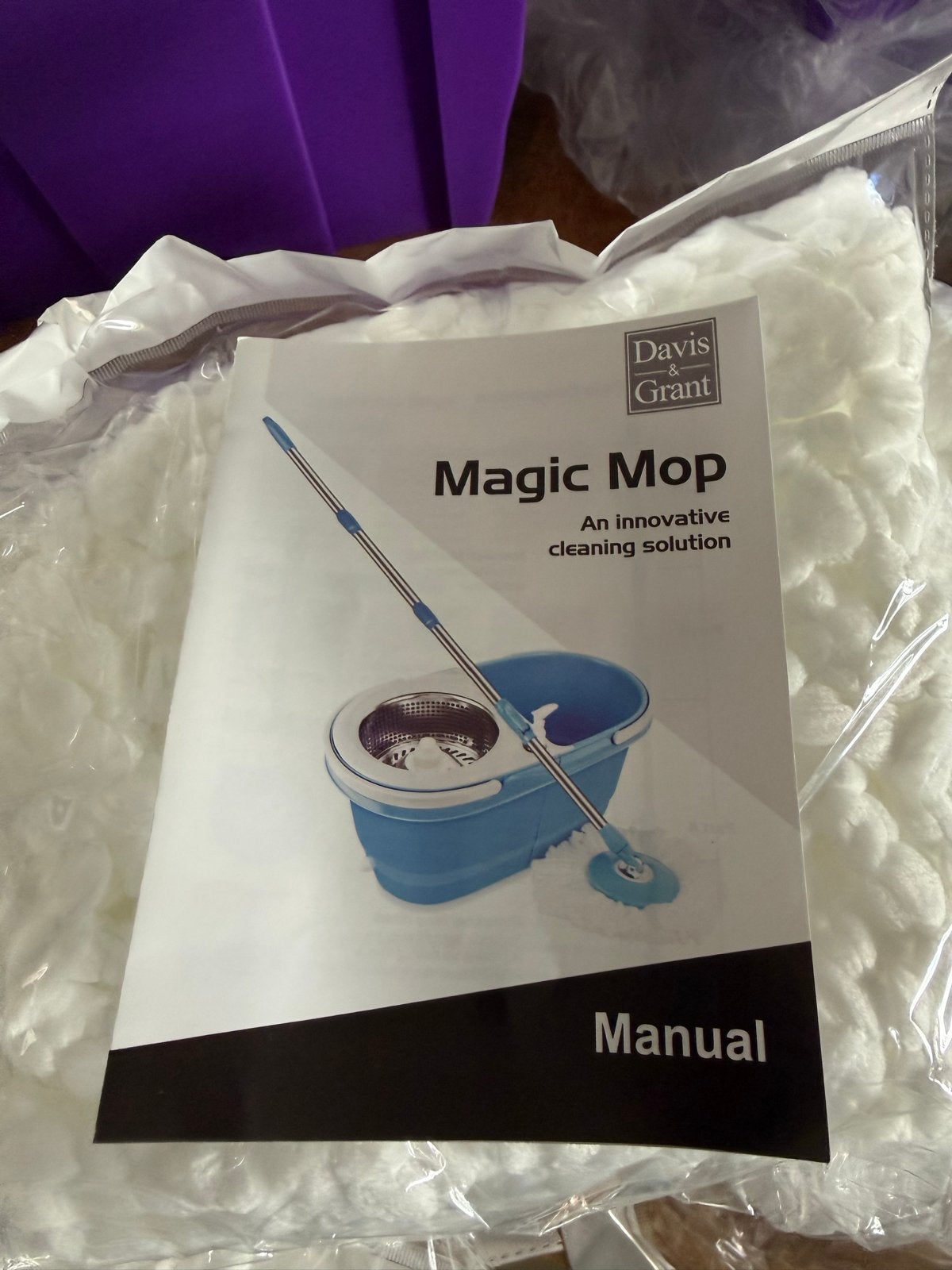 Magic Mop - Vloermop met draaisysteem. Nieuw in doos, Ophalen, Mop of Dweil