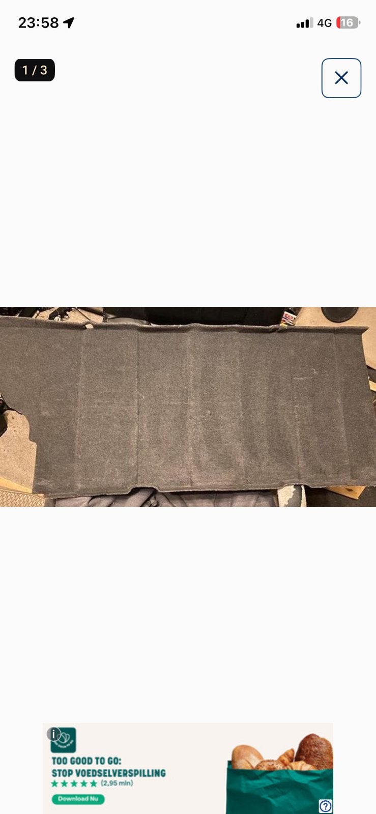 Mercedes W124 bekleding koffer, Ophalen of Verzenden, Gebruikt, Mercedes-Benz
