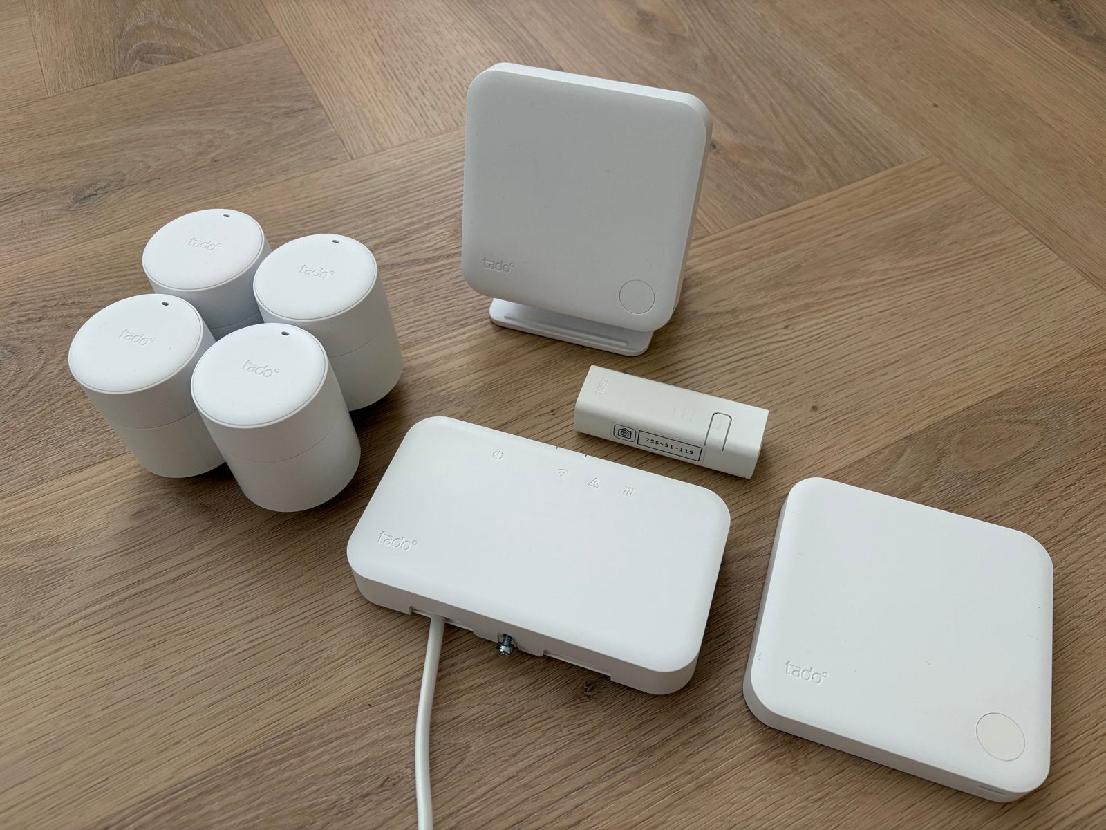 Tado v3+ Slimme Thermostaat Complete Set, Ophalen of Verzenden, Slimme thermostaat, Gebruikt