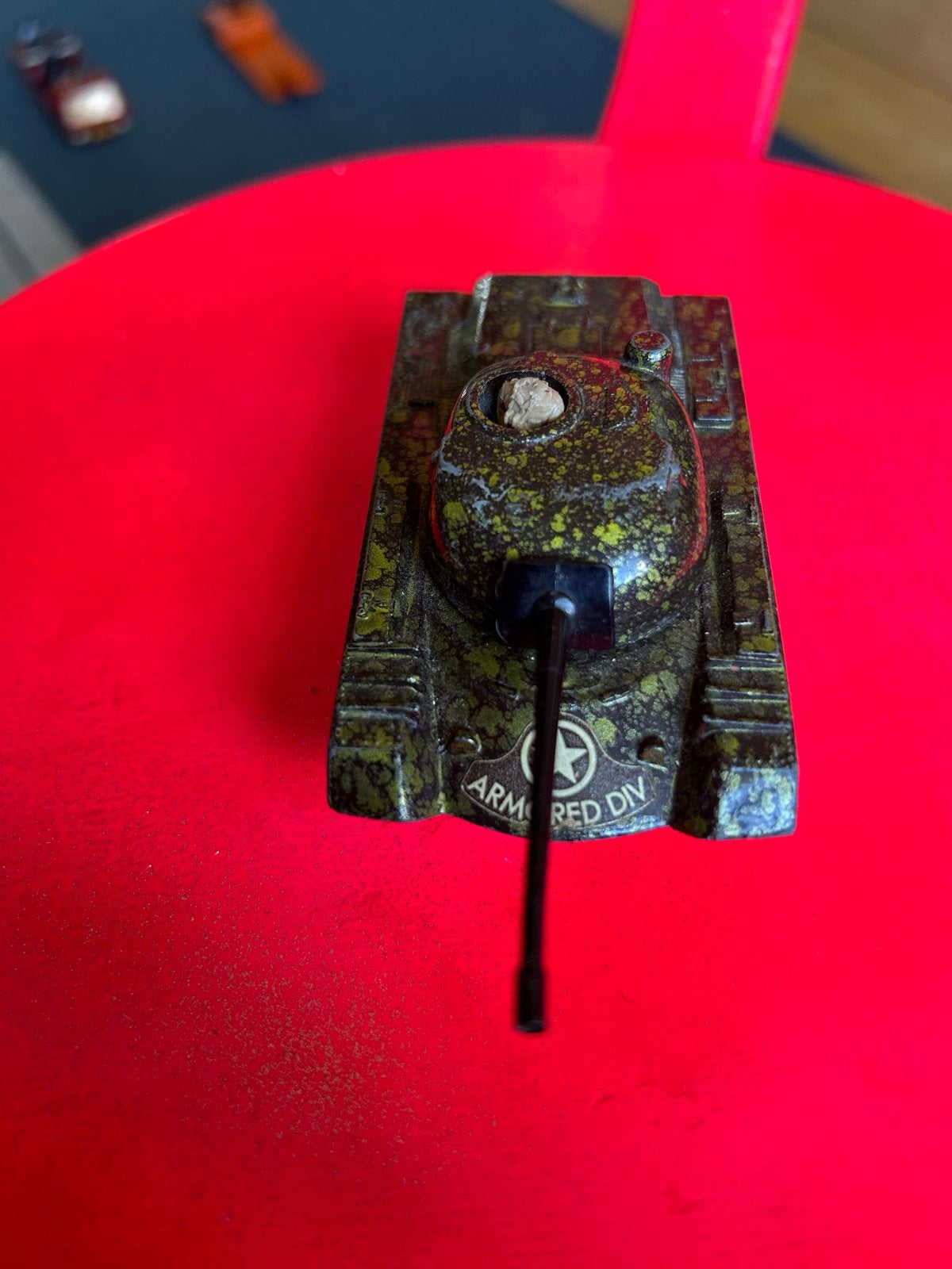 Vintage Matchbox Battle Kings K-102 M48 A2 Tank (1974), Ophalen of Verzenden, Gebruikt