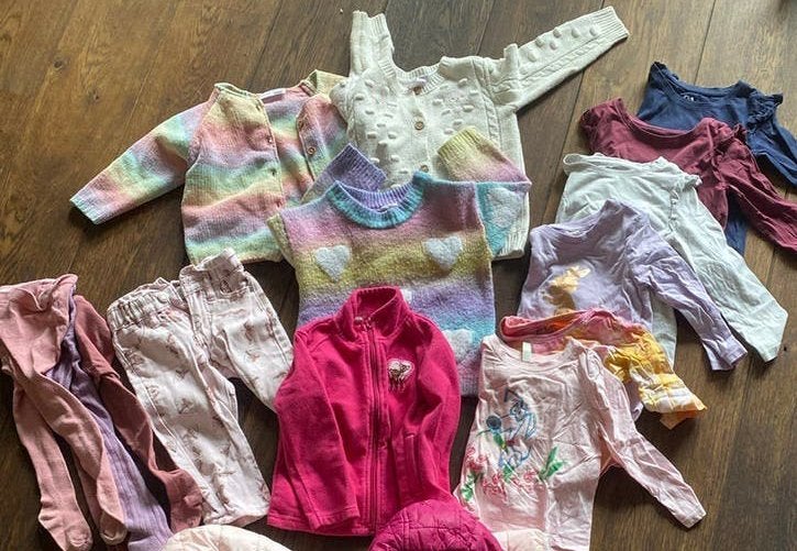10+ stuk kleding maat 74/80, Ophalen of Verzenden, Gebruikt, Meisje