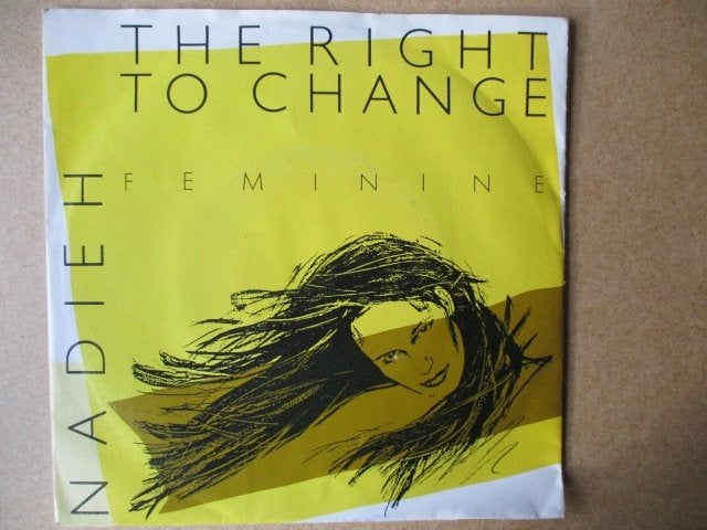 s3678 nadieh - the right to change, Ophalen, Gebruikt, 7 inch, Overige genres
