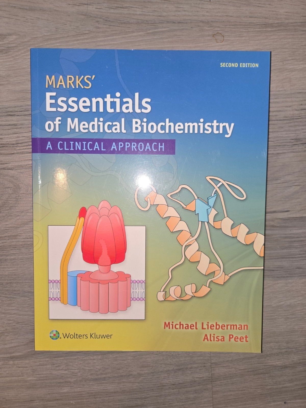 Marks' Essentials of Medical Biochemistry - 2e editie, Boeken, Zo goed als nieuw, Michael Lieberman, Alisa Peet, Beta, HBO