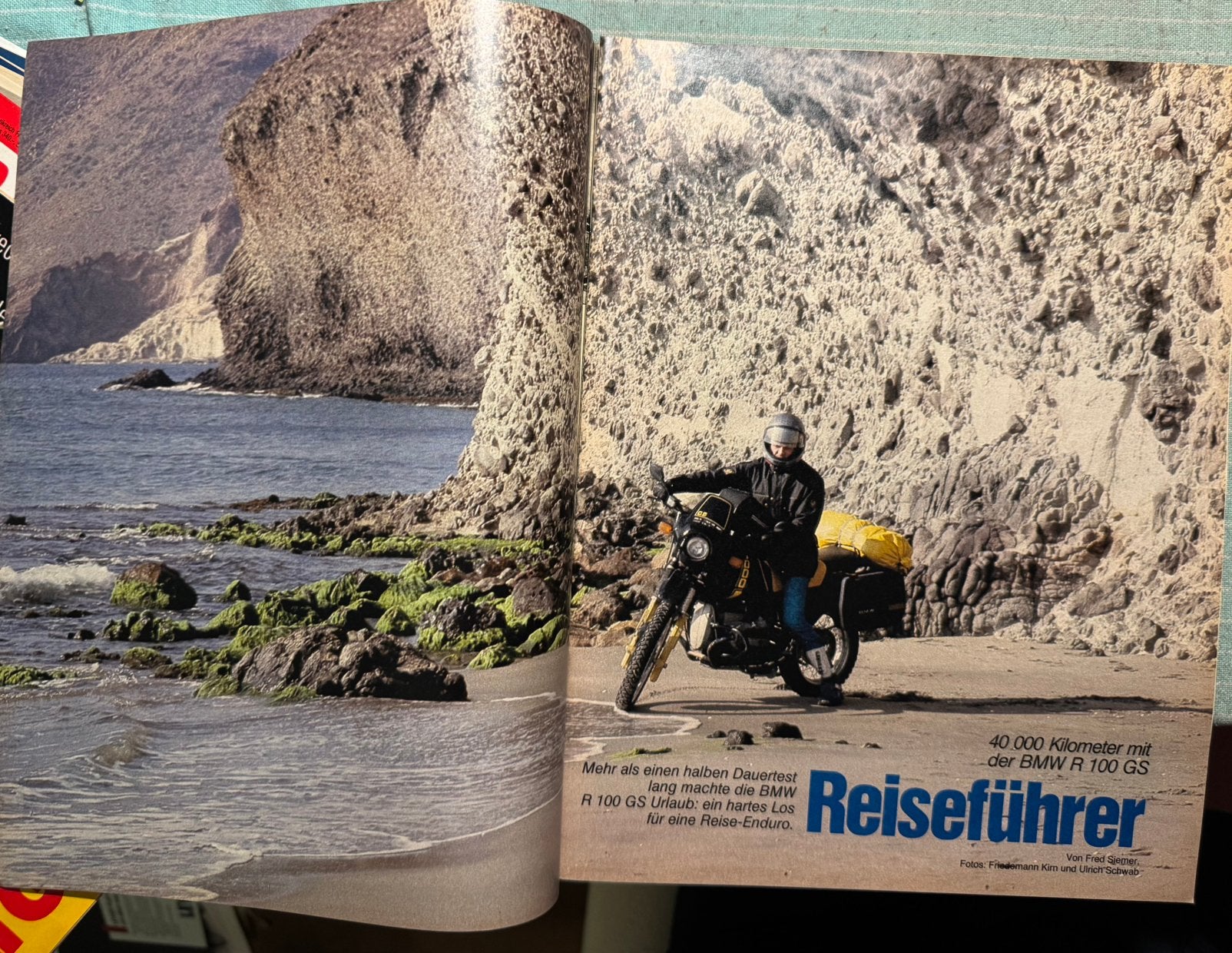 Verslag duurtest BMW R100GS, Verzenden, Zo goed als nieuw, Motoren