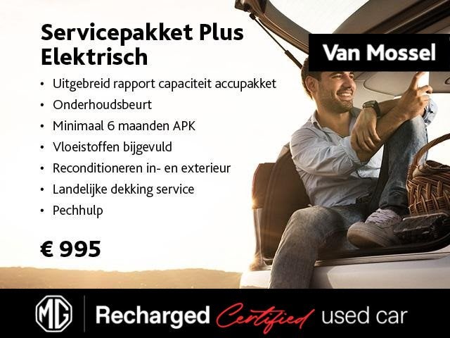 MG 4 Long Range Luxury 64 kWh | WLTP 435 | SoH 99,60% | Navi, Auto's, Automaat, Achterwielaandrijving, Zwart, 1650 kg