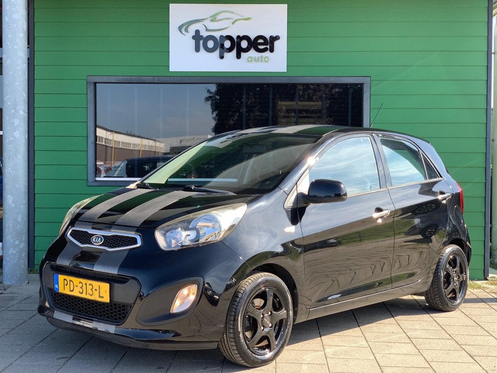 Kia Picanto 1.0 CVVT Airco | Sport | 5 Deurs | Nieuwe APK |, Auto's, Voorwielaandrijving, Euro 5, Gebruikt, 400 kg