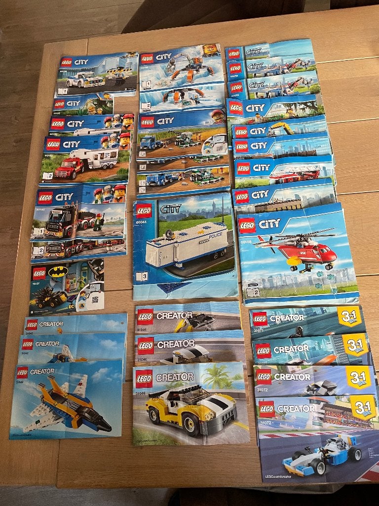 Lego bouwboekjes, Lego, Overige typen, Ophalen of Verzenden, City