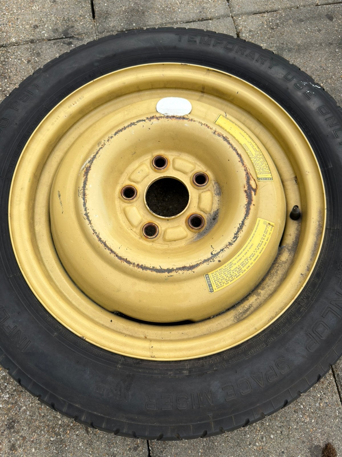 Thuiskomer Dunlop 14 inch, Auto diversen, Ophalen, Zo goed als nieuw