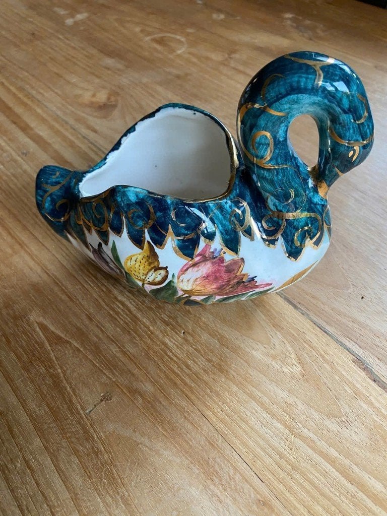 Sierlijke Zwaan -handbeschilderd, Ophalen of Verzenden