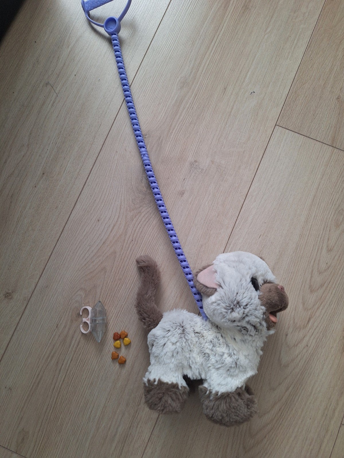 FurReal Friends Walkalots Kat met riem en geluid, Gebruikt, Overige merken, Met geluid, Ophalen of Verzenden