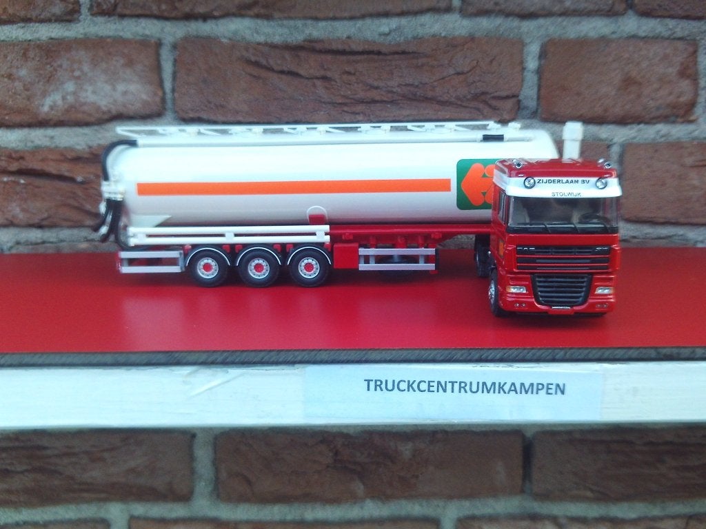 Tekno  Daf  XF  met  Bulkoplegger  van  Zijderlaan., Hobby en Vrije tijd, Ophalen of Verzenden, Nieuw, Bus of Vrachtwagen, Tekno