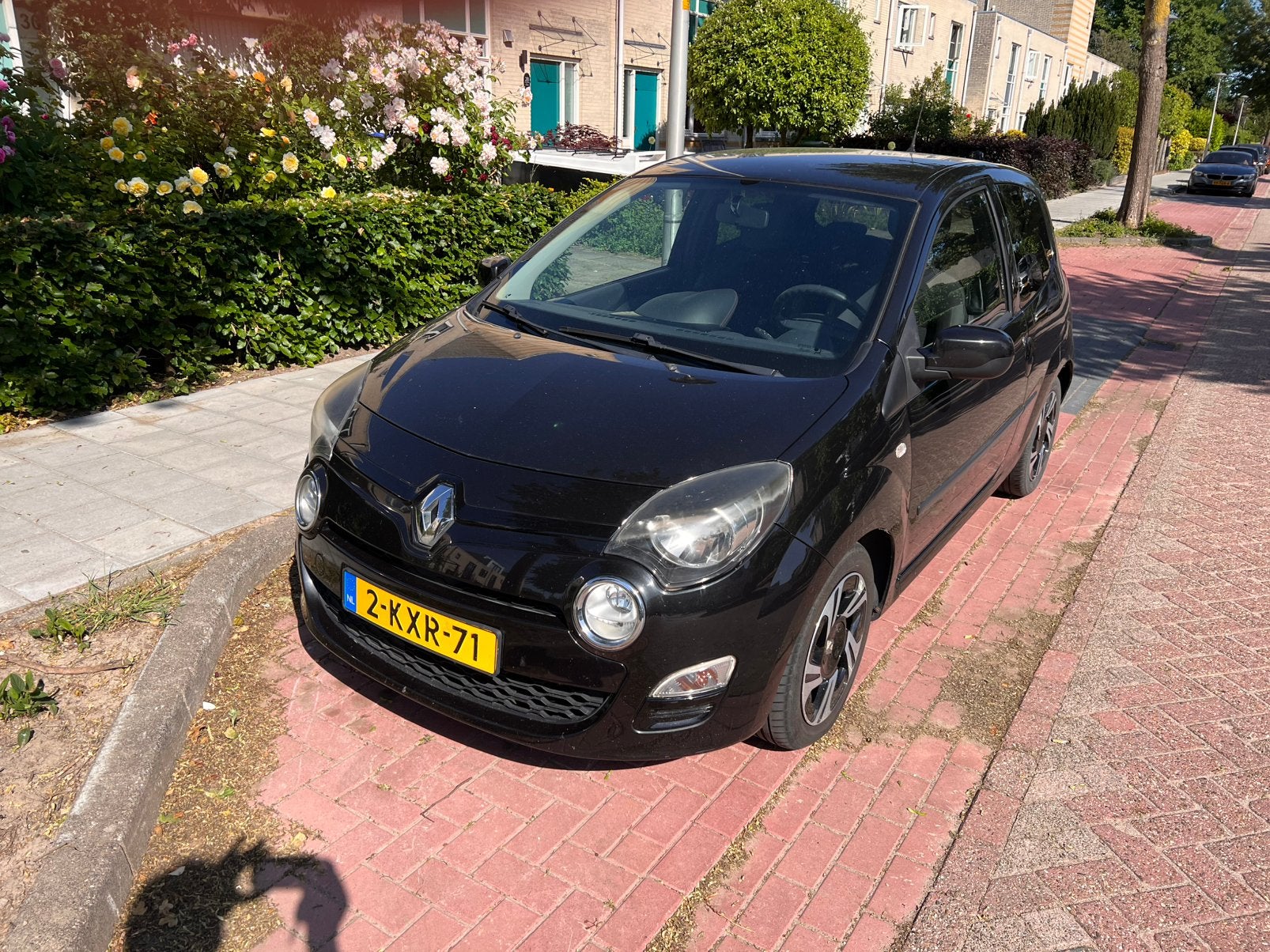 Renault Twingo 1.2 16V 2013 Zwart, Auto's, Voorwielaandrijving, 839 kg, Twingo, 74 pk