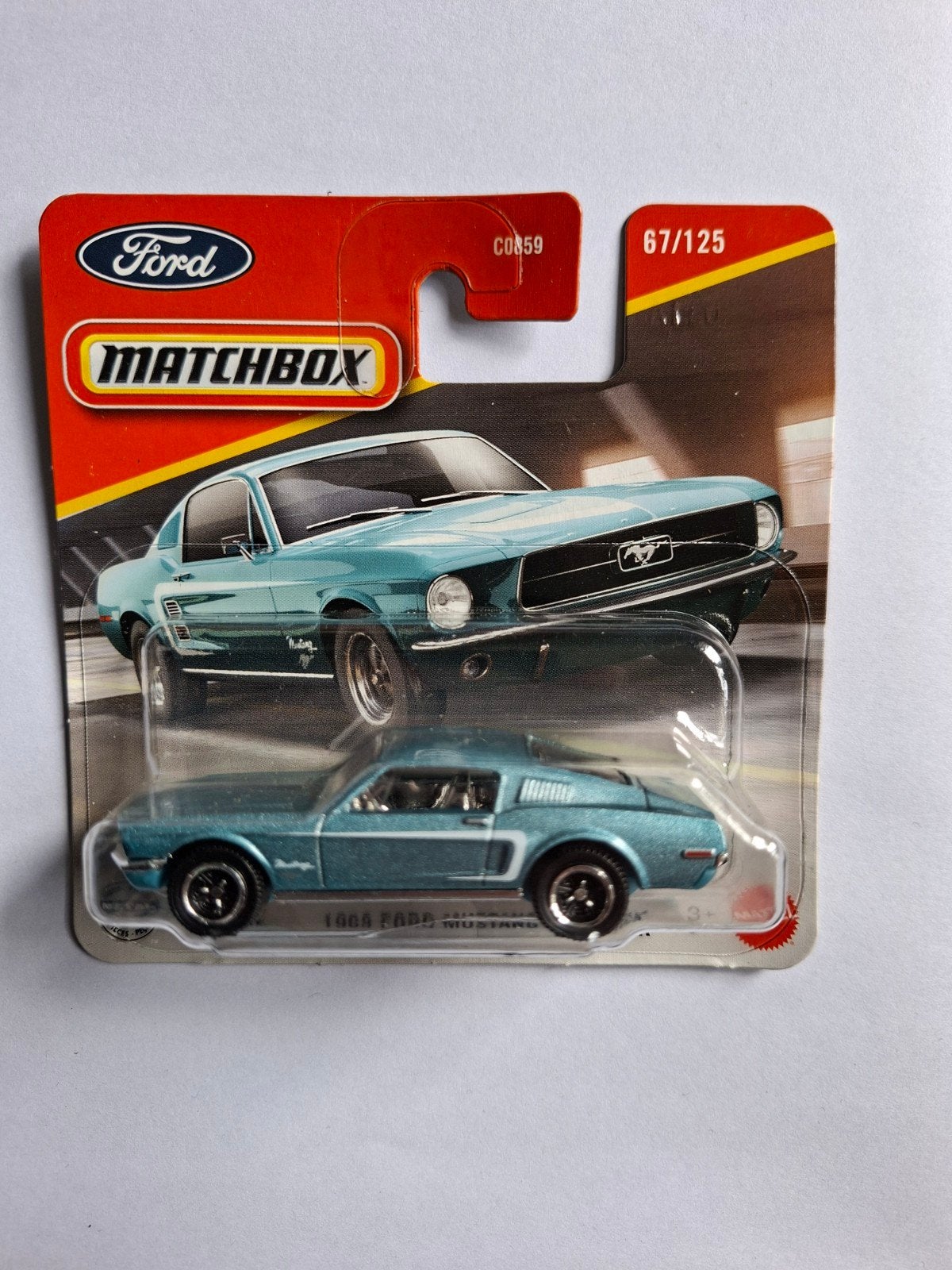Matchbox 1968 Ford Mustang Fastback (nieuw), Ophalen of Verzenden, Nieuw, Auto