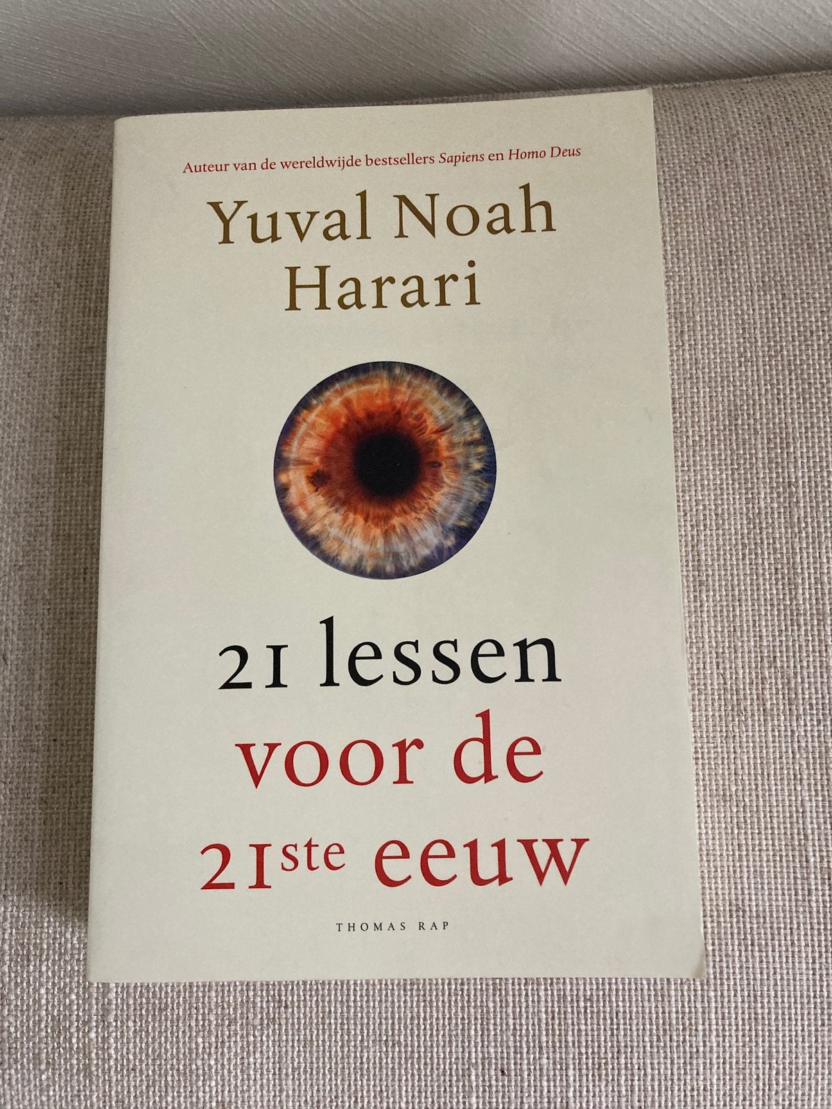 Boek 21 lessen voor de 21ste eeuw, Ophalen of Verzenden, Gelezen