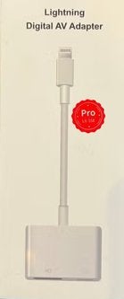 Lightning Digital AV Adapter voor Apple apparaten, Lightning, Nieuw, Apple, Overige typen