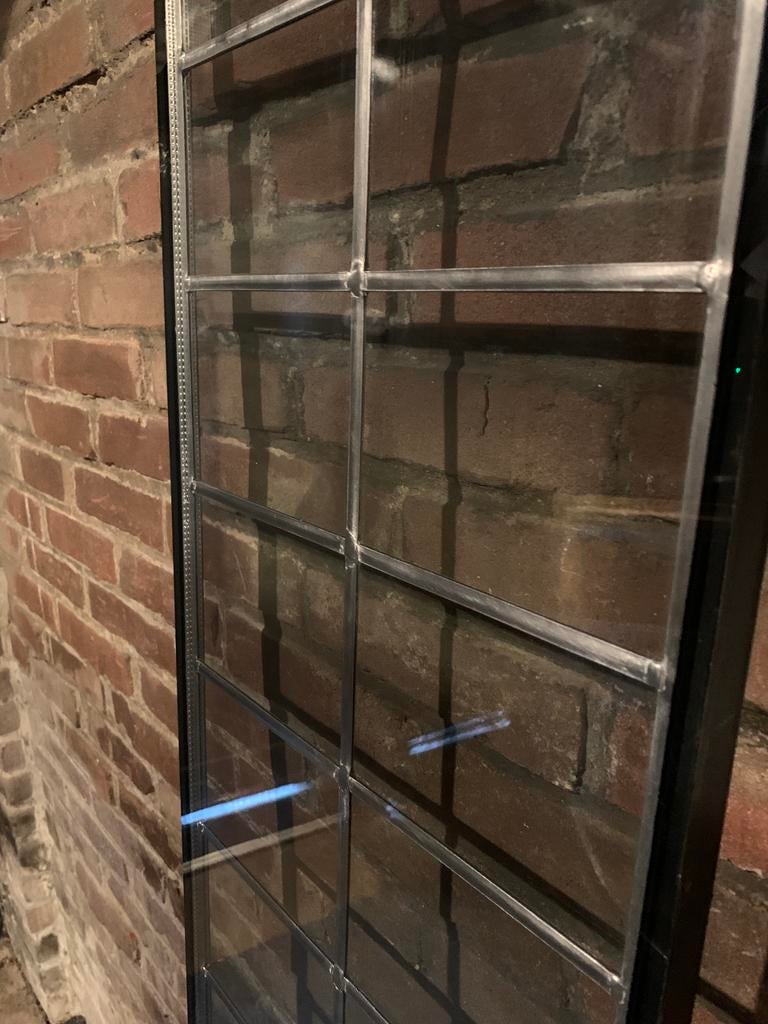 Glas in lood in dubbel glas, Doe-het-zelf en Verbouw, Glas en Ramen, Ophalen, Minder dan 80 cm, Gevelraam of Ruit, Glas in lood