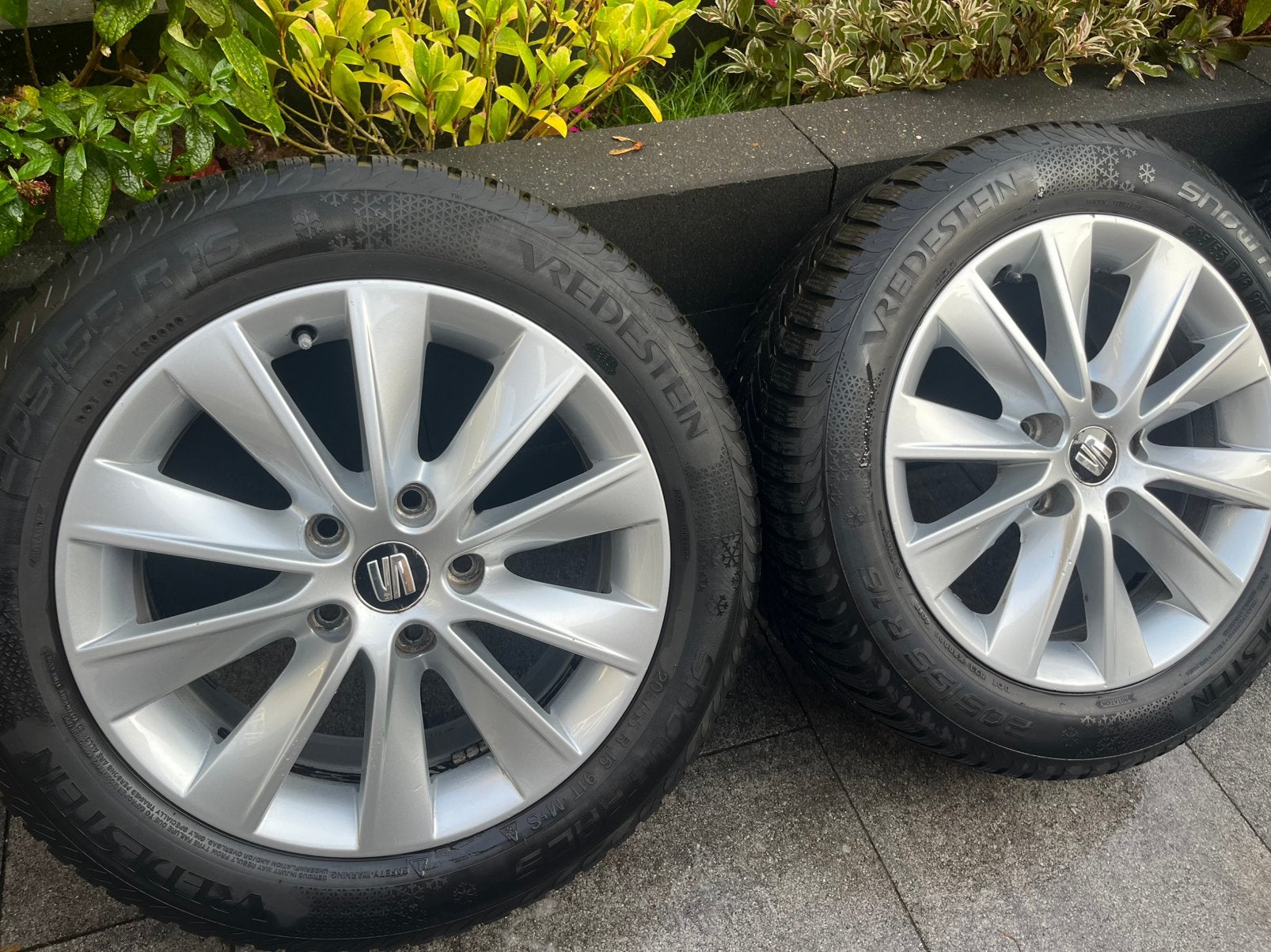 Winterbanden Seat leon 5F vag 5x112 nette staat, Auto-onderdelen, Ophalen, Gebruikt, 16 inch, Banden en Velgen