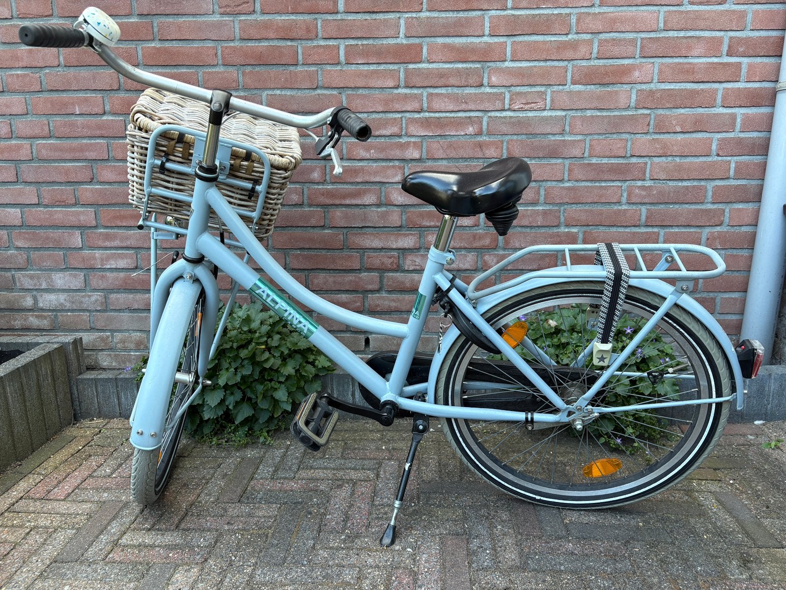 Meisjes fiets Alpina cargo, Ophalen, Gebruikt, 22 inch, Handrem