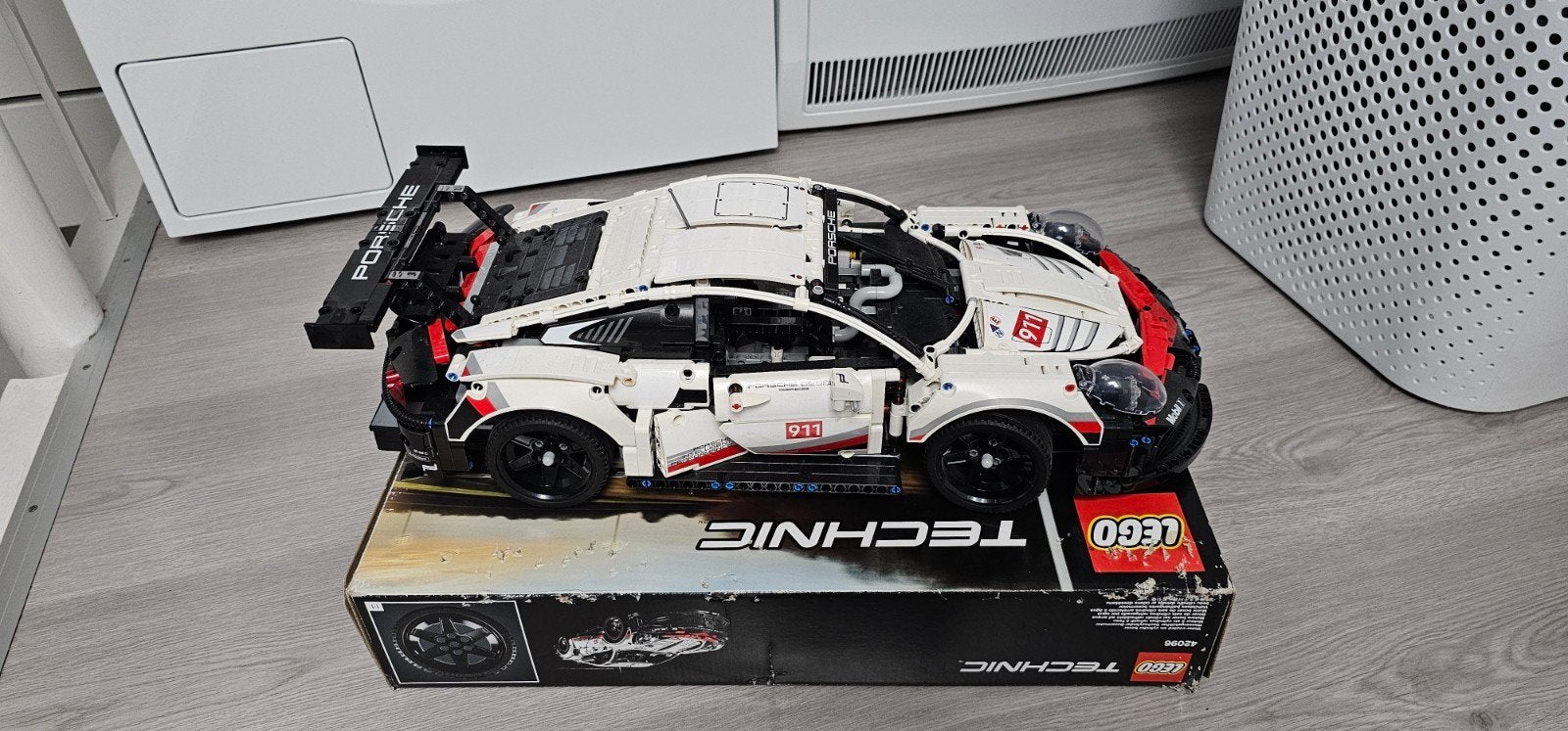 Lego Technic Porsche 911 RSR (42096), Lego, Ophalen of Verzenden, Zo goed als nieuw, Technic