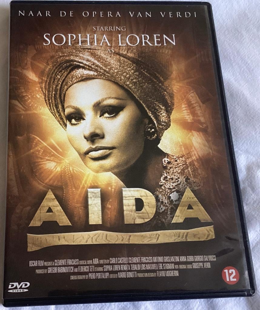 Aida Sophia Loren DVD, Gebruikt, 1980 tot heden, Drama, Ophalen of Verzenden