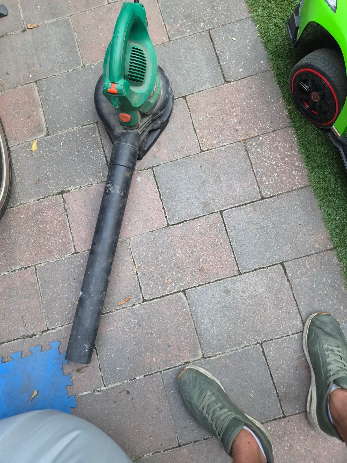 Black & Decker Bladblazer en Bladzuiger, Ophalen, Gebruikt, Met zuigfunctie, Handgedragen
